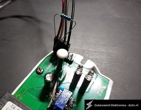 Pow R2 with 470ohm resistor